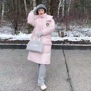 小镇姗姗 纯色直筒垂直休闲裤 女款