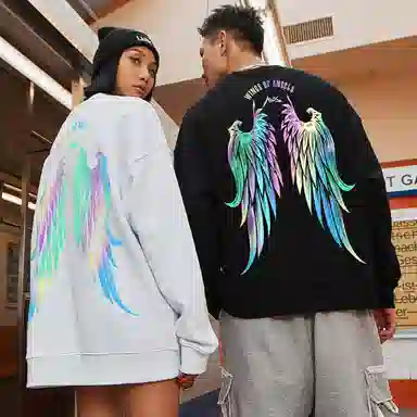Kimura Wings Reflective Crewneck Sweatshirt