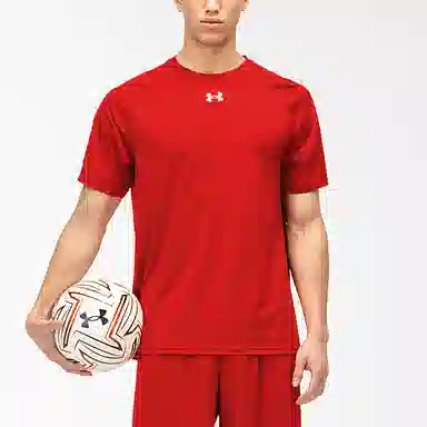 Under Armour Camo Football Tee Red