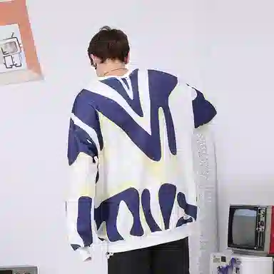 TVX Geometric Print Pullover