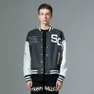 SKUNK GALLERY Varsity Jacket