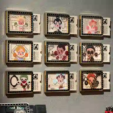 POP MART SKULLPANDA Life Drama Series Fridge Magnet Blind Box