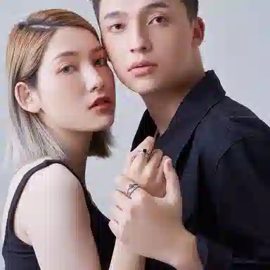 L’Estate Felice LF Black Eye Ring S925 Silver