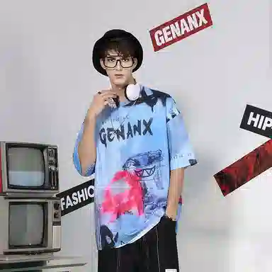 GENANX Lightning Graffiti T-Shirt