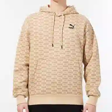 Puma Luxe Aop Hoodie Logo
