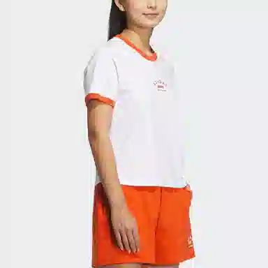 adidas Verbiage Tee White Old Red