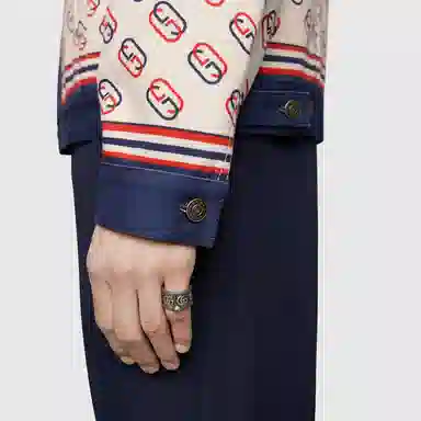 Gucci Double G Snake Ring