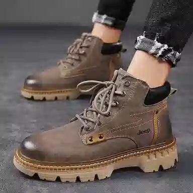 Jeep Short Martin Boots Space Grey