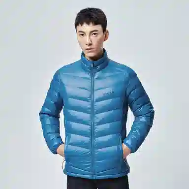 探路者 拼色加厚旅行防寒冲锋衣 男款 藏蓝