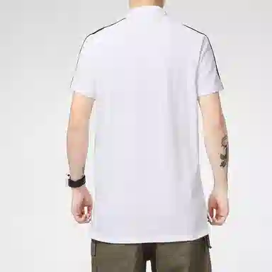 PUMA Logo Polo Shirt White