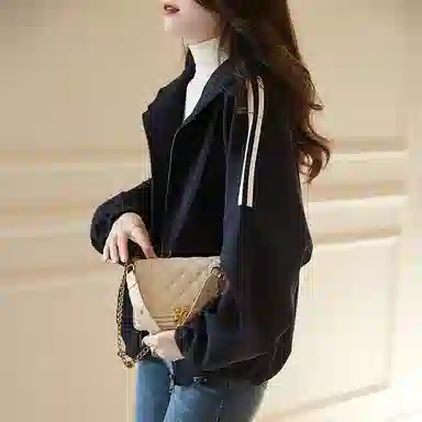 【dme】 纯色连帽夹克 女款