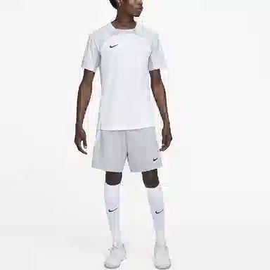 Nike Dri-FIT Strike White Silver