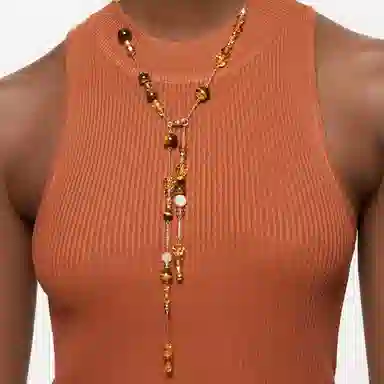 Swarovski Y Necklace