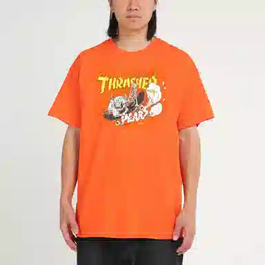 Thrasher 40th Anniversary Tee Orange