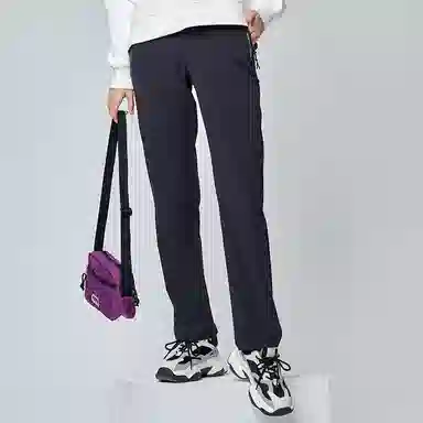 探路者 纯色户外运动直筒休闲裤 女款
