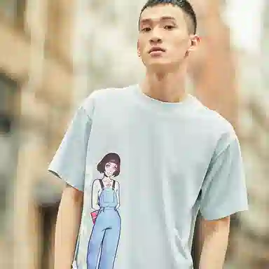 Dickies x Ilya Kuvshinov SS21 Tee Sky Blue