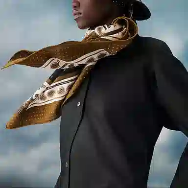 Hermes Bandana Shawl