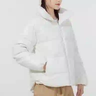 adidas Originals Short Down Jkt White