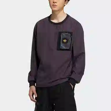adidas originals Prem Wvn Ls Tee T