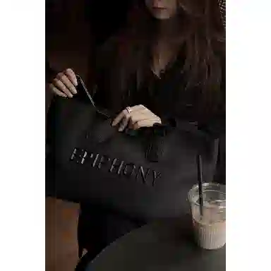 EPIPHQNY Nylon Tote Bag Black