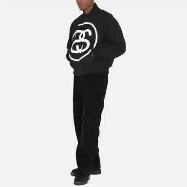 Stussy SS-LINK Varsity Jacket Black