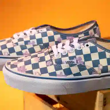 Vans Authentic Checkerboard Floral