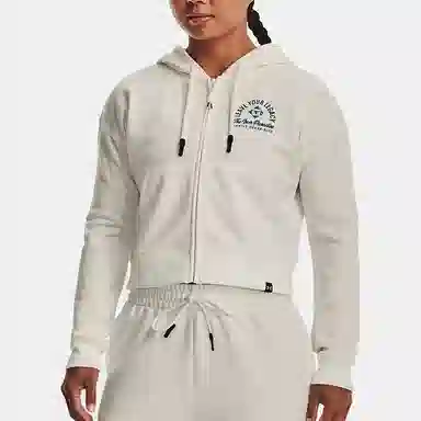 Under Armour Project Rock Ivory Hoodie