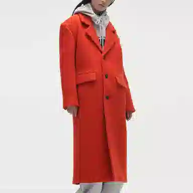 ADER ERROR x ZARA CYCLE A TO Z Capsule Coat Orange