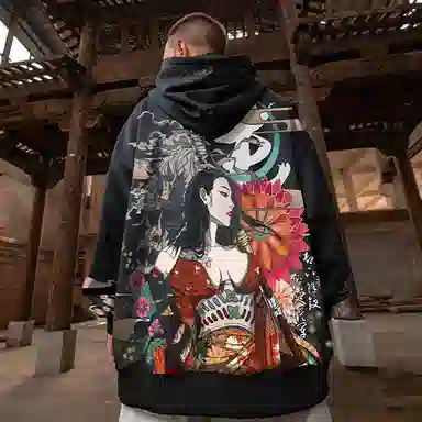 Kimura Sansha x Red Lotus Dream Hoodie