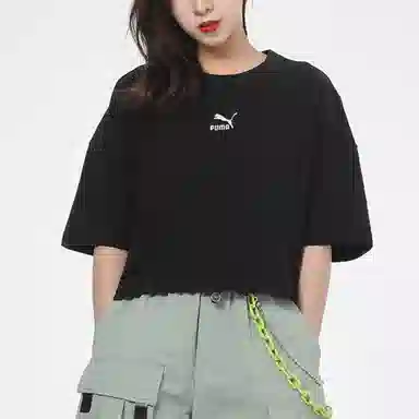 Puma Classics Raw Edge Crew LogoT