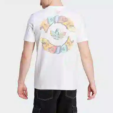 adidas originals Enjoy Frontback Graphic Tee LogoT