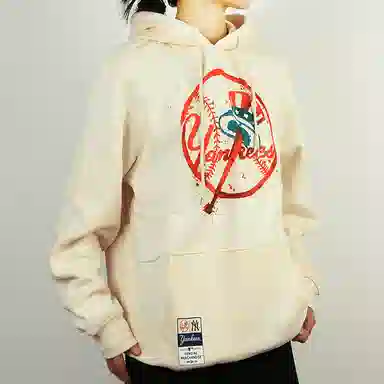 New Era MLB New York Yankees Paint Print Hoodie