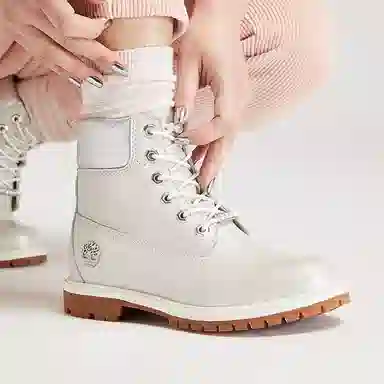 Timberland 6 Inch Light Grey