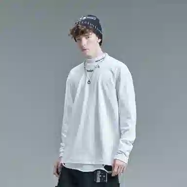 Guuka Cleanfit Long Sleeve Tee White