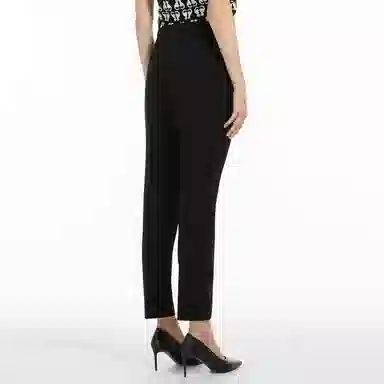 MaxMara Jerta High Waist Tapered Pants Black