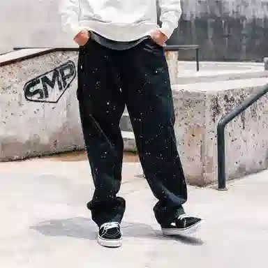 STNW Ink Splash Cargo Pants