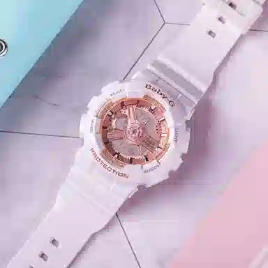 Casio G-Shock GA-110-1B + Baby-G BA-110-7A1