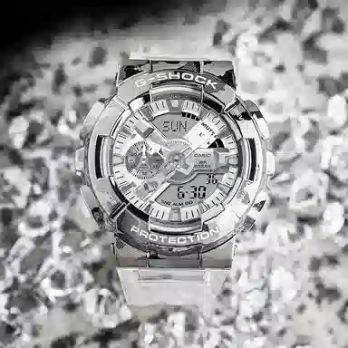 CASIO G-SHOCK GM-110SCM-1APR+GMA-S110SR-7A