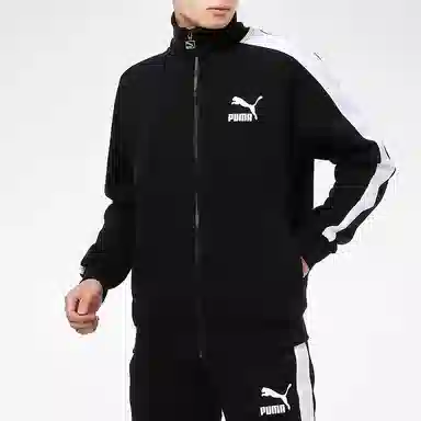 PUMA Logo Print Jacket