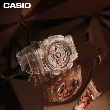 CASIO G-SHOCK GM-110SCM-1APR+GMA-S110SR-7A