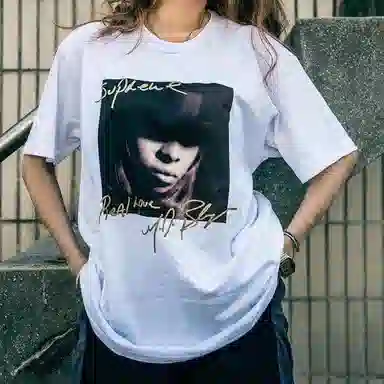 Supreme Mary J. Blige Tee White