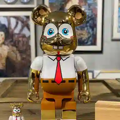 BE@RBRICK SpongeBob Gold