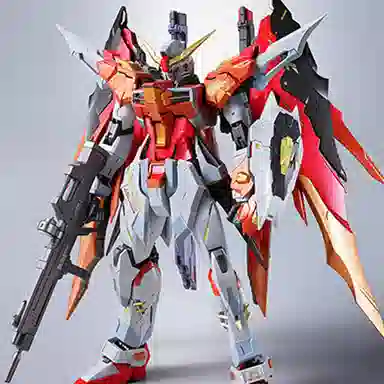 BANDAI METAL BUILD SEED Destiny 18cm