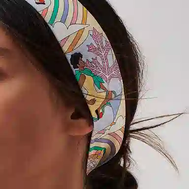 HERMES carres volants twilly