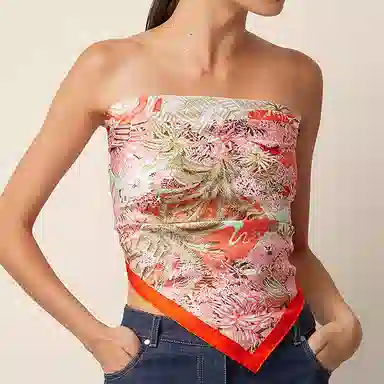 Hermes Faubourg Tropical Scarf