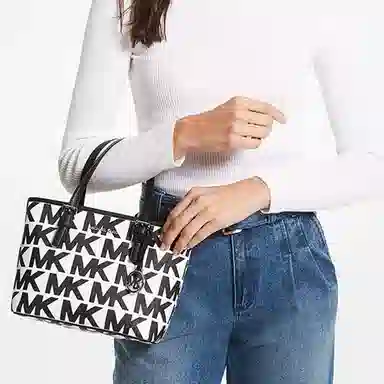MICHAEL KORS MK Jet SetLOGO Tote
