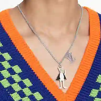 Louis Vuitton Friends Pendant Necklace