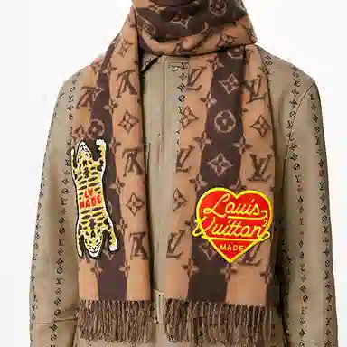 Louis Vuitton Made Stripe Scarf