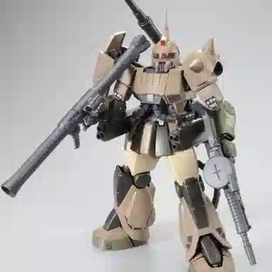 BANDAI MG 1100 UC MS-06K Unicorn Version 18cm