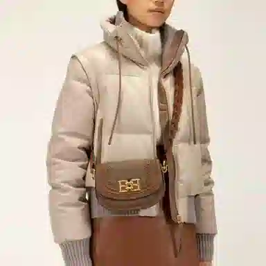 Bally Mini Leather Crossbody Bag Green